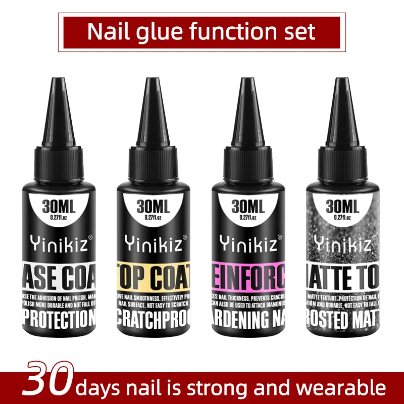 Yinikiz 30ml Super Quality Nail Art Soak Off UV/LED No Wipe Top Coat Base Coat Without Sticky Layer Matt Tempered TopCoat
Yinikiz 30ml Super Quality Nail Art Soak Off UV/LED No Wipe Top Coat Base Coat Without Sticky Layer Matt Tempered TopCoat