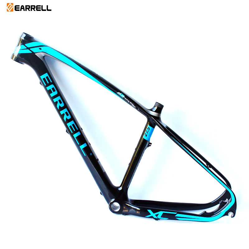 EARRELL углеродный руль MTB рама 15/17*26/27.5/29er карбоновая для горного велосипеда BSA рамка