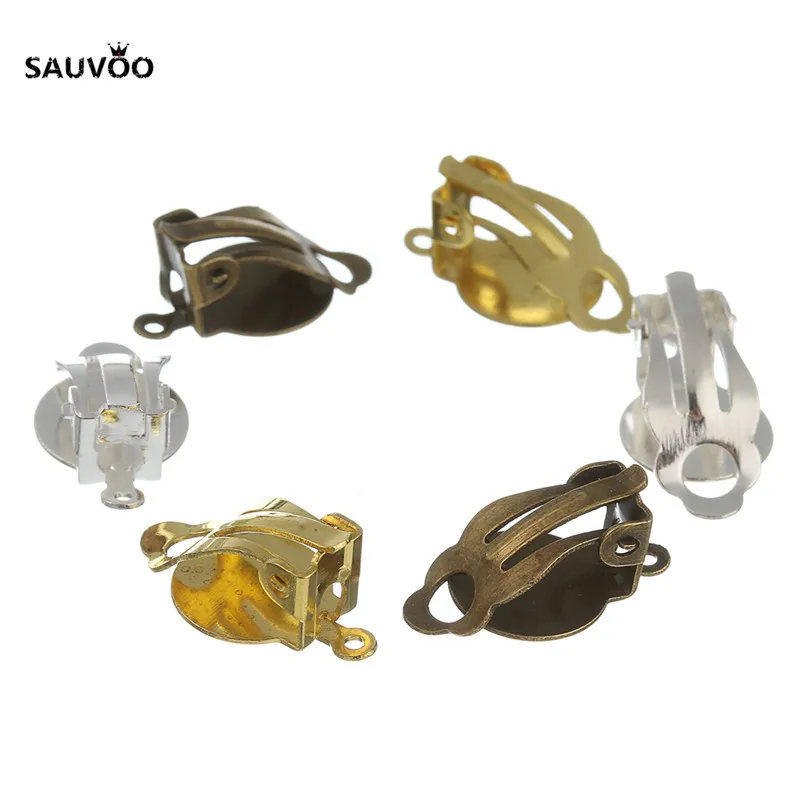30 шт. античная бронза золото серебро без пирсинга 10x18 мм|diy jewelry|jewelry makingdiy jewelry making |
