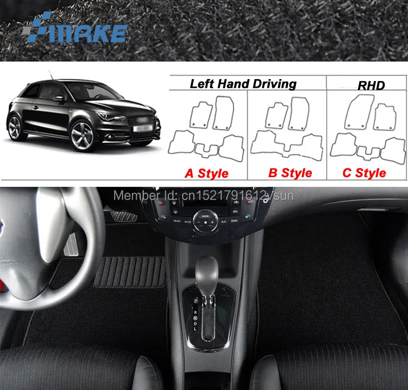 Автомобильные коврики smRKE для Audi A1 2008-14, коврики с вышивкой на заказ, Противоскользящие коврики из гидрофильного волокна, передние и задние, ...
Автомобильные коврики smRKE для Audi A1 2008-14, коврики с вышивкой на заказ, Противоскользящие коврики из гидрофильного волокна, передние и задние, ...