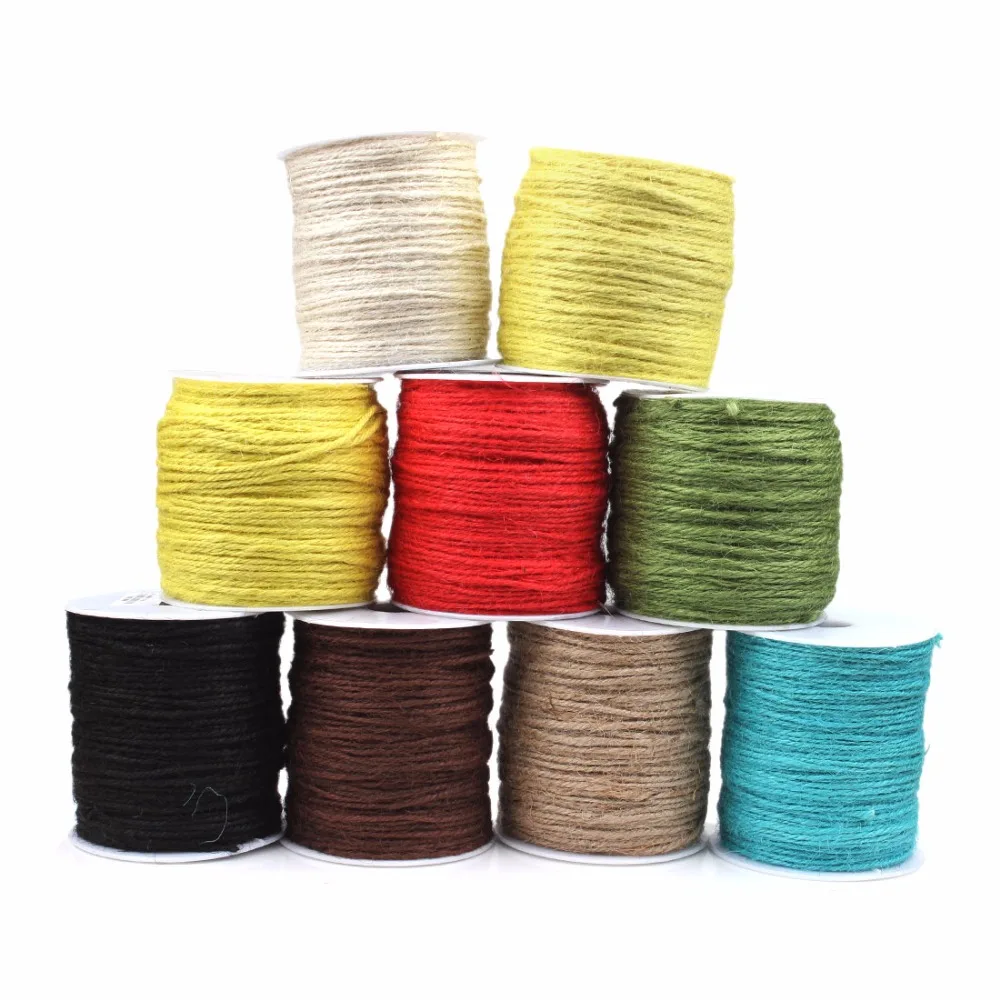 15meter/pack width 2mm Dia Hemp Rope Jute Twine Cord DIY Packing Crafting Durable and Convenient to Use jewelry fitting finding
15meter/pack width 2mm Dia Hemp Rope Jute Twine Cord DIY Packing Crafting Durable and Convenient to Use jewelry fitting finding
