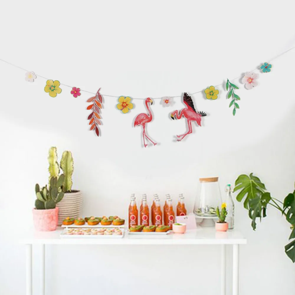 Hawaiian Party Decoration Tropical Palm Leaves Paper Garland Banner For Flamingo Party Luau Beach Summer Birthday Party Decor
Hawaiian Party Decoration Tropical Palm Leaves Paper Garland Banner For Flamingo Party Luau Beach Summer Birthday Party Decor