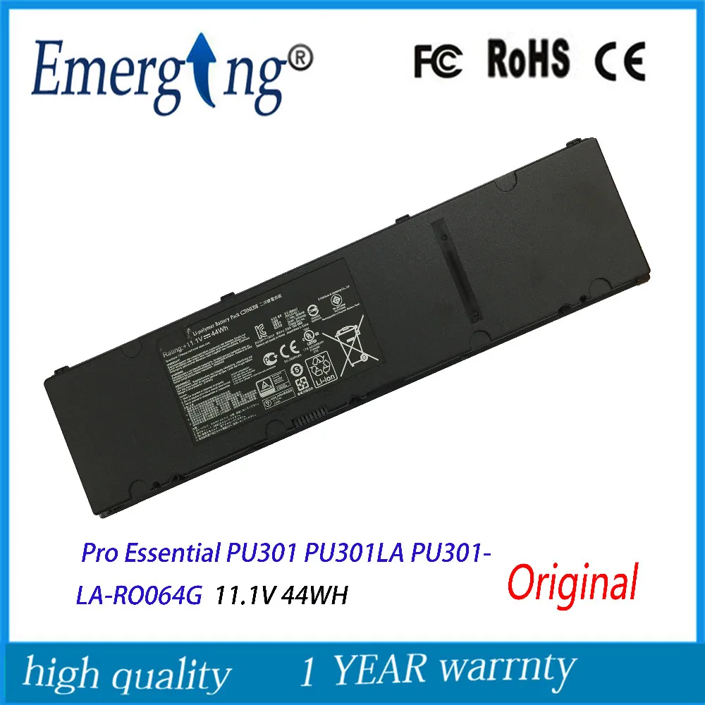 Оригинальный новый аккумулятор C31N1318 для ноутбука ASUS Pro Essential PU301 PU301LA PU301LA-RO064G, 11,1 В, 44 Вт/ч
Оригинальный новый аккумулятор C31N1318 для ноутбука ASUS Pro Essential PU301 PU301LA PU301LA-RO064G, 11,1 В, 44 Вт/ч