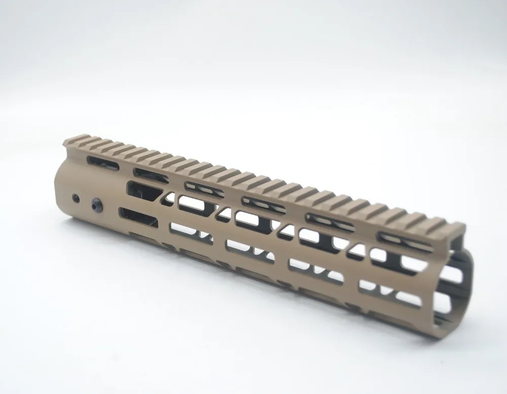TriRock 10'' inch Keymod/M-lok Style Ultralight Handguard Rail Free Float Picatinny Mount System_Tan Printed Fit .223/5.56 AR-15
TriRock 10'' inch Keymod/M-lok Style Ultralight Handguard Rail Free Float Picatinny Mount System_Tan Printed Fit .223/5.56 AR-15