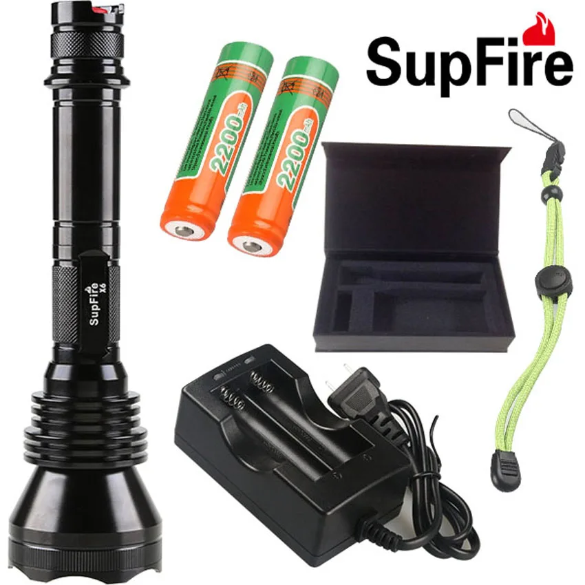 Outdoor Sports LED Flashlight Waterproof Rechargeable LED Torch CREE XML-L2 1200 Lumens 5 Modes Camping Hunting Flash Light Lamp
Outdoor Sports LED Flashlight Waterproof Rechargeable LED Torch CREE XML-L2 1200 Lumens 5 Modes Camping Hunting Flash Light Lamp