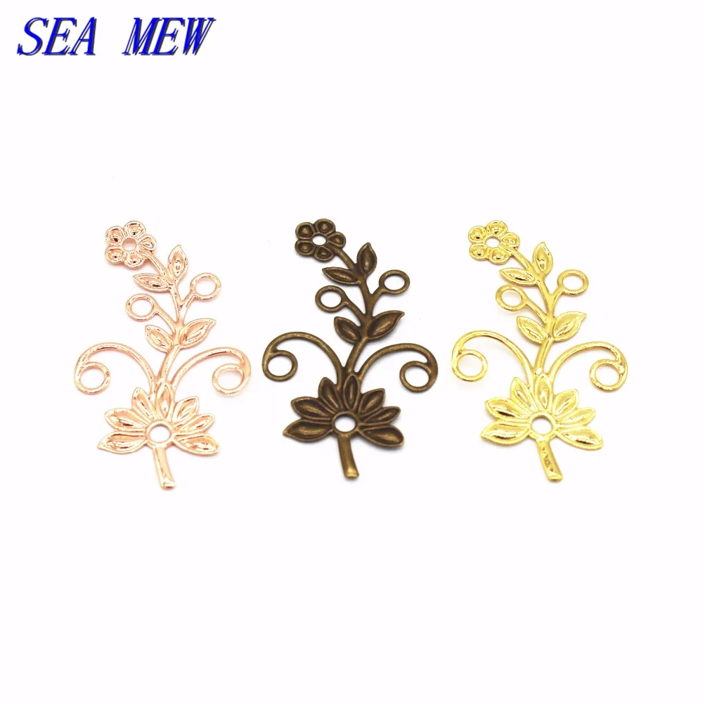 100pcs 40*22mm Metal Brass Filigree Flowers Slice Connectors Charm DIY Jewelry Accessories
100pcs 40*22mm Metal Brass Filigree Flowers Slice Connectors Charm DIY Jewelry Accessories