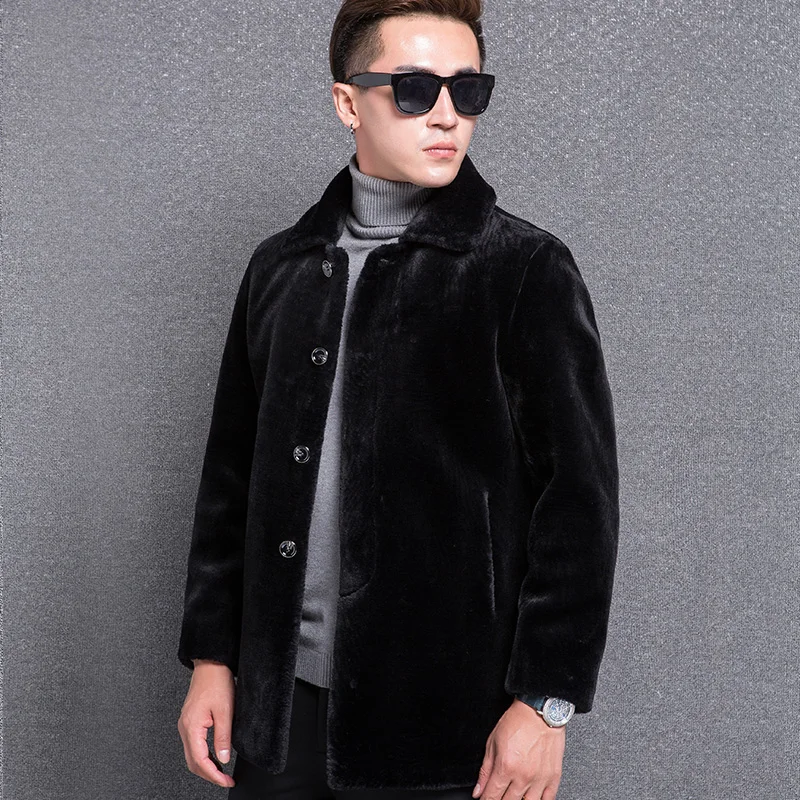1765 New Fashion Sheepskin jacket Men' Wool Blends Coat Short Men's 75 % Sheep Cashmere Coat Man Jacket Coat
1765 New Fashion Sheepskin jacket Men' Wool Blends Coat Short Men's 75 % Sheep Cashmere Coat Man Jacket Coat