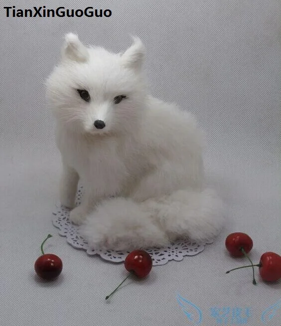 simulation fox hard model polyethylene&furs white fox large 18x13x15cm handicraft decoration gift s0794
simulation fox hard model polyethylene&furs white fox large 18x13x15cm handicraft decoration gift s0794