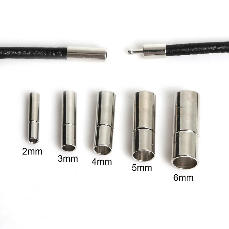 30pcs/lot Rhodium Plated Metal End Caps Clasps Hooks Fits 2mm 3mm 4mm 5mm 6mm Round Leather Cord for DIY Jewelry Findings Making
30pcs/lot Rhodium Plated Metal End Caps Clasps Hooks Fits 2mm 3mm 4mm 5mm 6mm Round Leather Cord for DIY Jewelry Findings Making