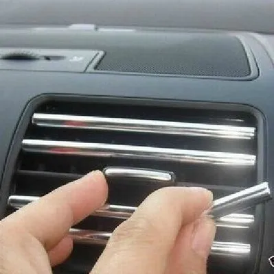 1M U Style DIY Car Interior Air Conditioner Outlet Vent Grille Chrome Decoration Strip Silvery car styling
1M U Style DIY Car Interior Air Conditioner Outlet Vent Grille Chrome Decoration Strip Silvery car styling