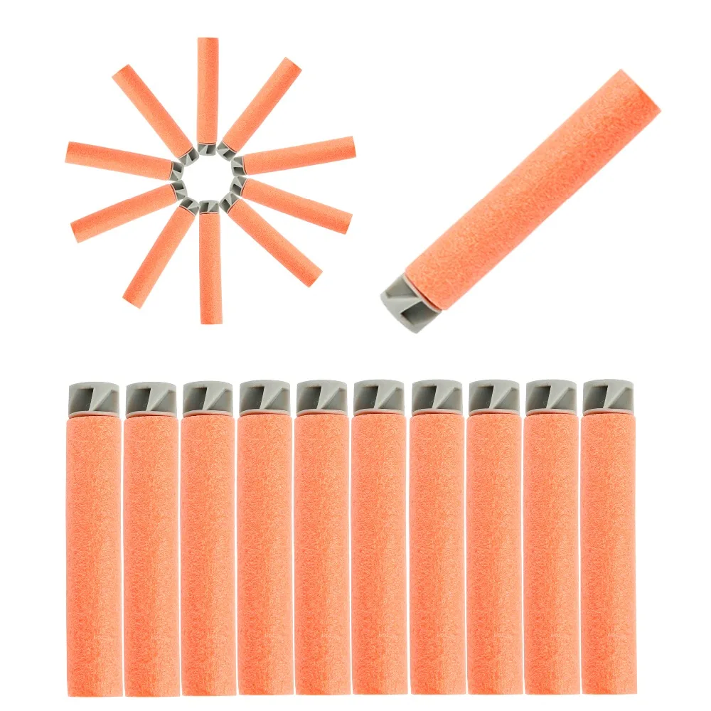 50pcs Soft Bullet Flat Soft Head Foam Bullets for Nerf N-strike Elite Series orange hot sale
50pcs Soft Bullet Flat Soft Head Foam Bullets for Nerf N-strike Elite Series orange hot sale