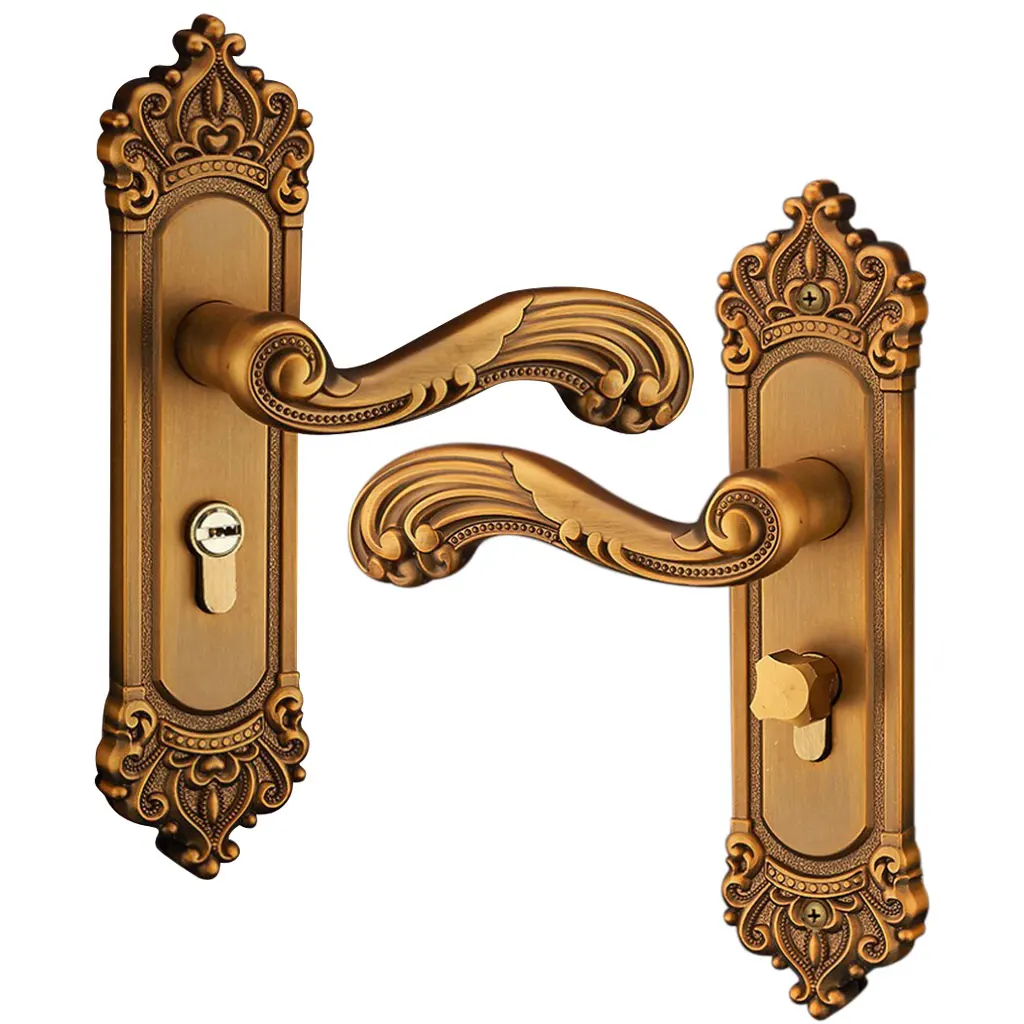 Vintage Security Door Lock Door Handles Levers with 3 Keys for Home Bedroom Office Front Door
Vintage Security Door Lock Door Handles Levers with 3 Keys for Home Bedroom Office Front Door