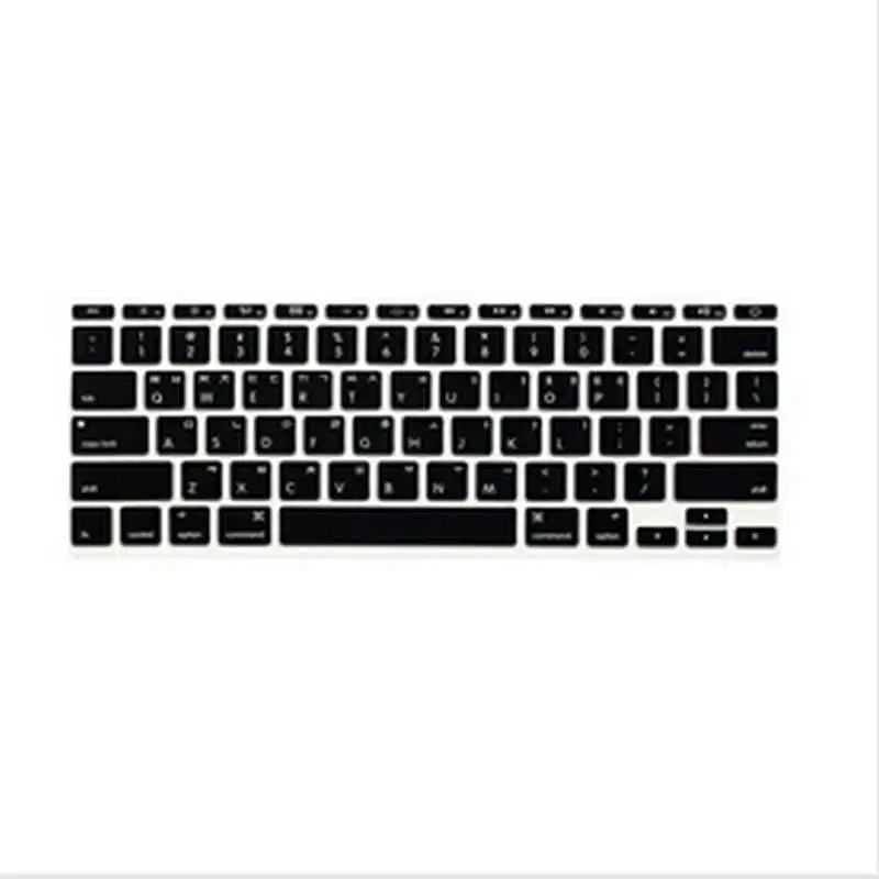 Korean Fonts Soft Silicone US Keyboard Cover Skin Protector Protective FILM For Apple MacBook Air 11" 11.6 Inch
Korean Fonts Soft Silicone US Keyboard Cover Skin Protector Protective FILM For Apple MacBook Air 11" 11.6 Inch