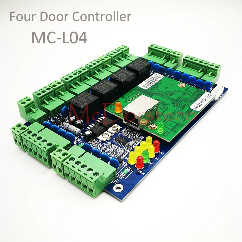 Tcp/ip Network L04 Intelligent Four-door one-Way Door Access Control Panel for Four Door Control Support English software
Tcp/ip Network L04 Intelligent Four-door one-Way Door Access Control Panel for Four Door Control Support English software