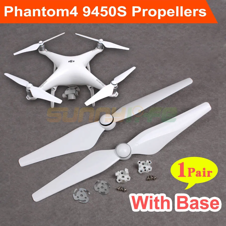 1pair 9450S Quick Release Propellers CCW & CW Prop With/ Without Base for DJI Phantom 4/4 PRO and Phantom 4 PRO+ V2.0
1pair 9450S Quick Release Propellers CCW & CW Prop With/ Without Base for DJI Phantom 4/4 PRO and Phantom 4 PRO+ V2.0