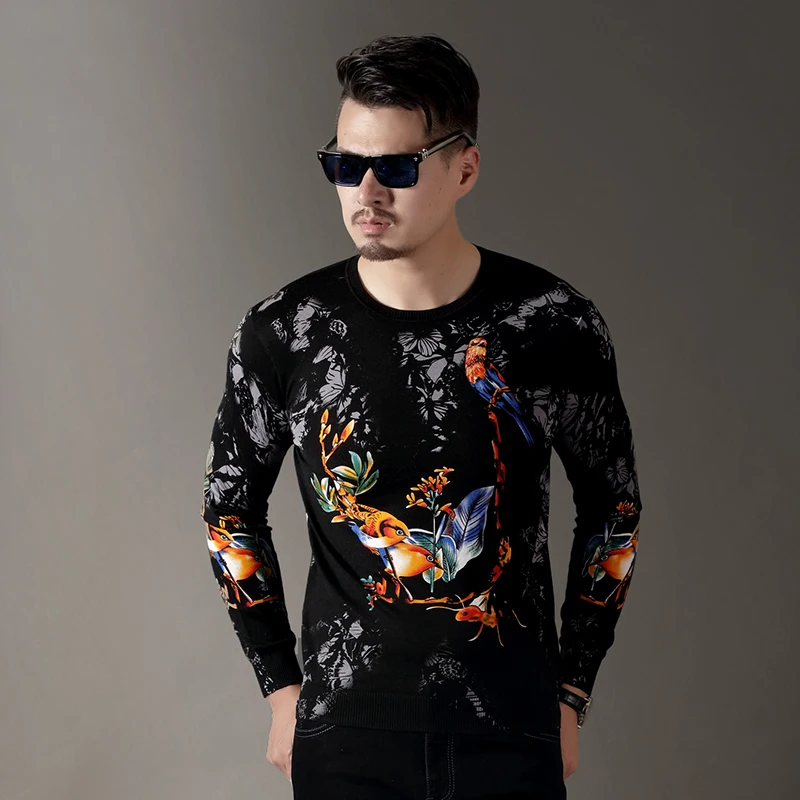 Chinese style 3D flame eagle pattern fashion slim boutique sweater Autumn&Winter 2017 New soft skin-friendly quality sweater men
Chinese style 3D flame eagle pattern fashion slim boutique sweater Autumn&Winter 2017 New soft skin-friendly quality sweater men