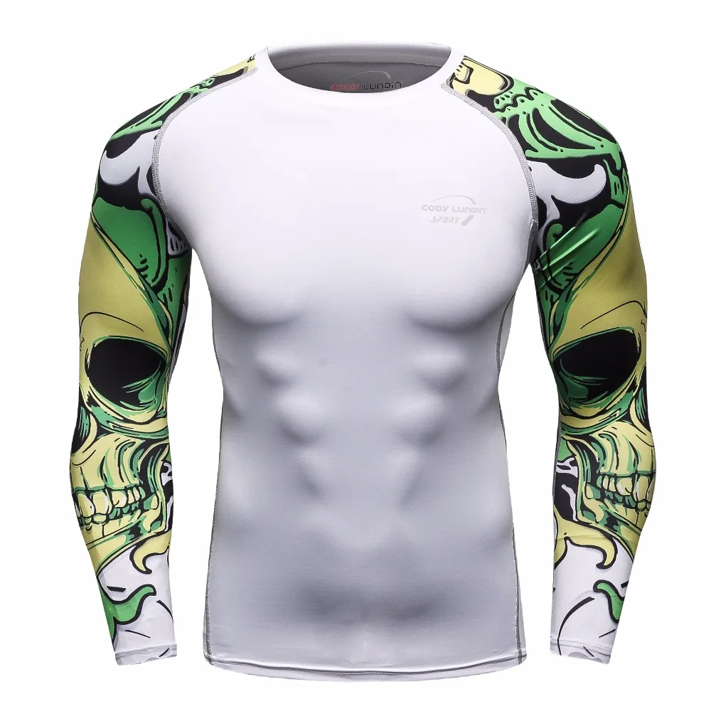 Men MMA Compression Shirts Rashguard Fitness Long Sleeves Base Layer Skin Tight Weight Lifting Men Gym Running Clothing T Shirts
Men MMA Compression Shirts Rashguard Fitness Long Sleeves Base Layer Skin Tight Weight Lifting Men Gym Running Clothing T Shirts