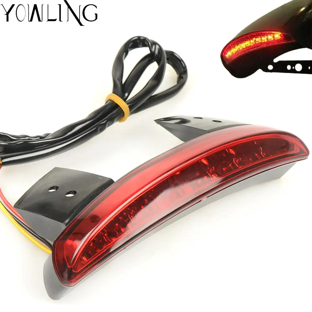 Motorcycle Fender Rear tail light blinker Smoke Red light bulb lamp For XL 1200R Sportster Roadster 2004 2005 2006 2007
Motorcycle Fender Rear tail light blinker Smoke Red light bulb lamp For XL 1200R Sportster Roadster 2004 2005 2006 2007
