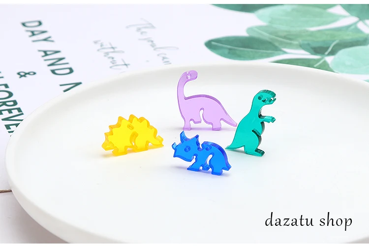 50pcs Cute Dinosaur Resin Small Charms Jewelry Findings For Child Earrings Necklace Bracelet Brooch DIY Handmade Accessories
50pcs Cute Dinosaur Resin Small Charms Jewelry Findings For Child Earrings Necklace Bracelet Brooch DIY Handmade Accessories