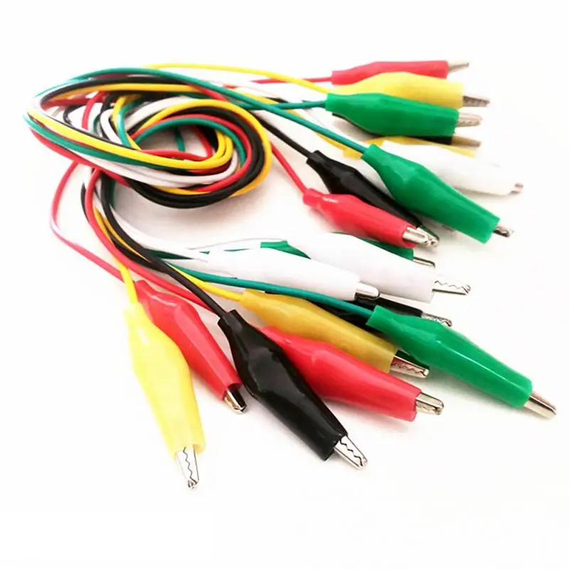 10pcs/Lot 50cm Double Ended Crocodile Clip With Cable Line Alligator Clips Wire Testing Wire DIY Robot Smart Car RC Toy Part
10pcs/Lot 50cm Double Ended Crocodile Clip With Cable Line Alligator Clips Wire Testing Wire DIY Robot Smart Car RC Toy Part