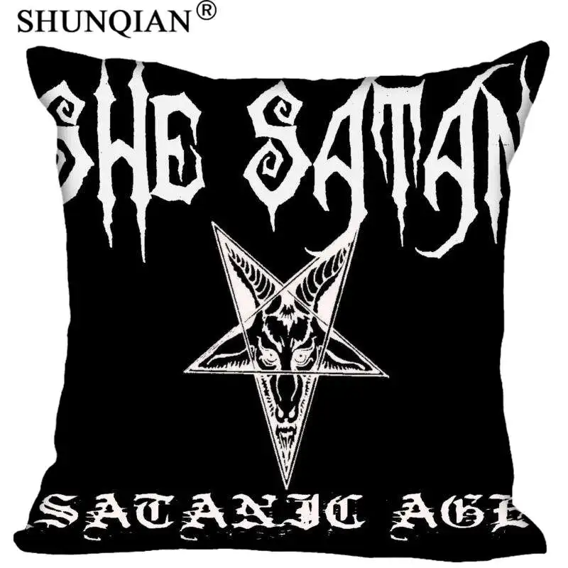 Hot Sale New Custom Satan Square Pillowcases zipper Fashion Custom Pillow Case Cover Decorative 40x40cm
Hot Sale New Custom Satan Square Pillowcases zipper Fashion Custom Pillow Case Cover Decorative 40x40cm