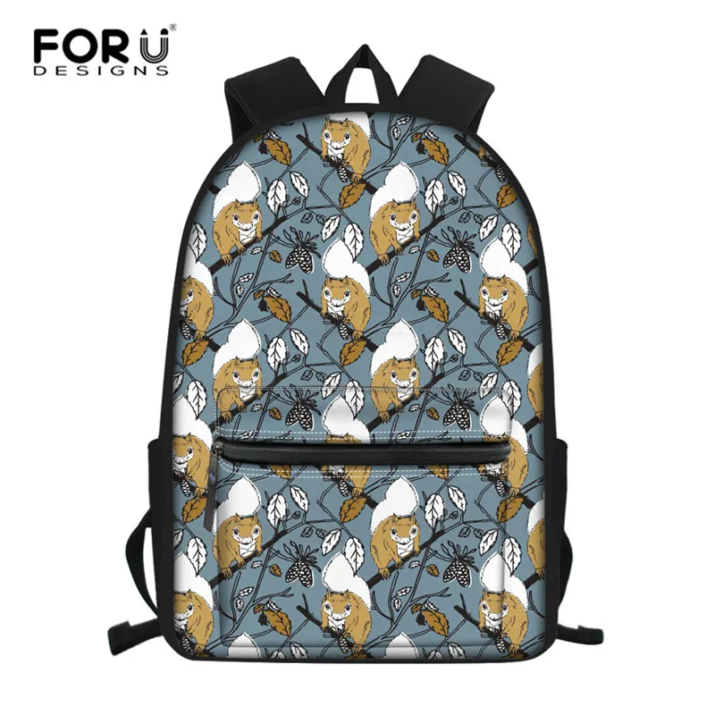 Школьные ранцы FORUDESIGNS на заказ, детский дорожный рюкзак с принтом белки, Повседневный Женский ранец для ноутбука
Школьные ранцы FORUDESIGNS на заказ, детский дорожный рюкзак с принтом белки, Повседневный Женский ранец для ноутбука