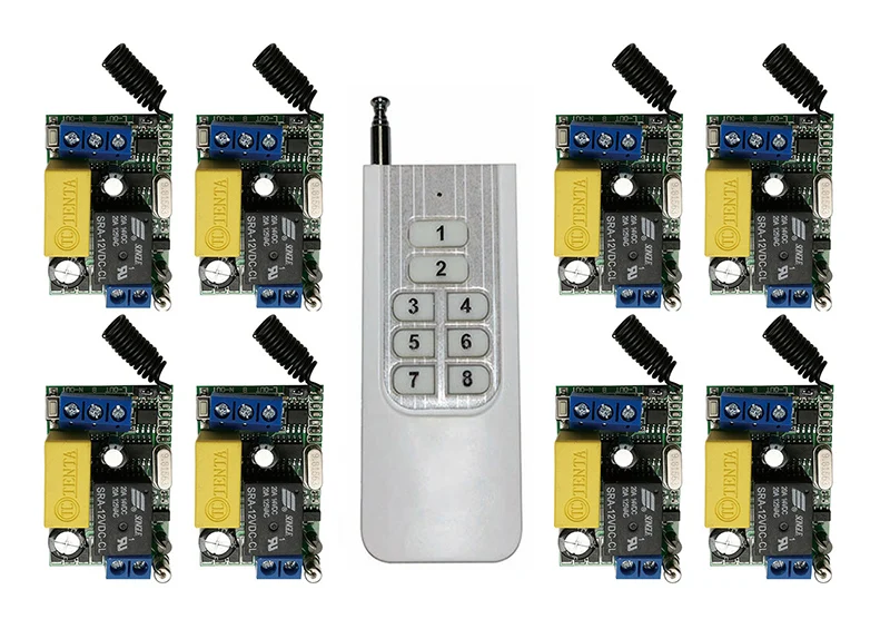 500M Long Range AC220V 1CH RF Wireless Remote Control Relay Switch Security System Garage Doors Gate Electric Doors lamp/ window
500M Long Range AC220V 1CH RF Wireless Remote Control Relay Switch Security System Garage Doors Gate Electric Doors lamp/ window