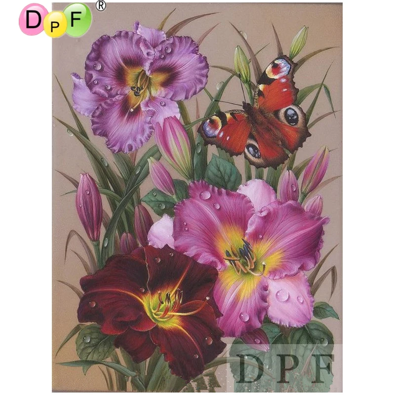 DPF diamond embroidery Color Butterfly and Flower diamond painting cros stitch neendlework rhinestone home decor diamond mosaic
DPF diamond embroidery Color Butterfly and Flower diamond painting cros stitch neendlework rhinestone home decor diamond mosaic