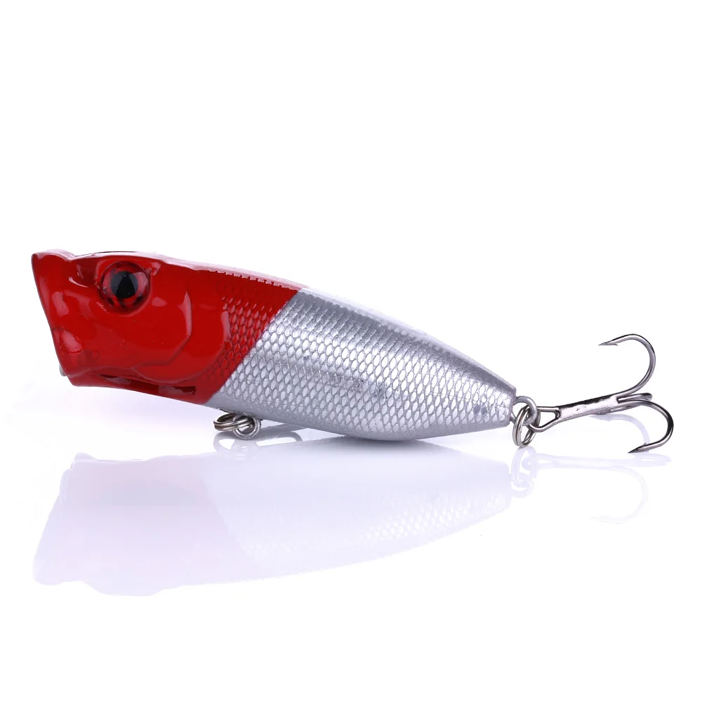 5Pcs/Lot Lifelike 3D Eyes 6.5CM 13G 6# Treble Hooks Fishing Lure Popper Plastic Floating Wobbler Artificial Hard Crank Bait
5Pcs/Lot Lifelike 3D Eyes 6.5CM 13G 6# Treble Hooks Fishing Lure Popper Plastic Floating Wobbler Artificial Hard Crank Bait