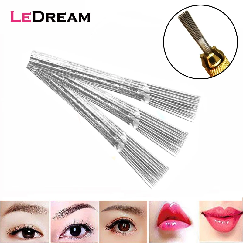 100pcs/lot Broom Shaped Disposable 40 Pin Round Microblading Tattoo Needles For Manuel Pen 3D Permanent Fog Eyebrow Lip Makeup
100pcs/lot Broom Shaped Disposable 40 Pin Round Microblading Tattoo Needles For Manuel Pen 3D Permanent Fog Eyebrow Lip Makeup