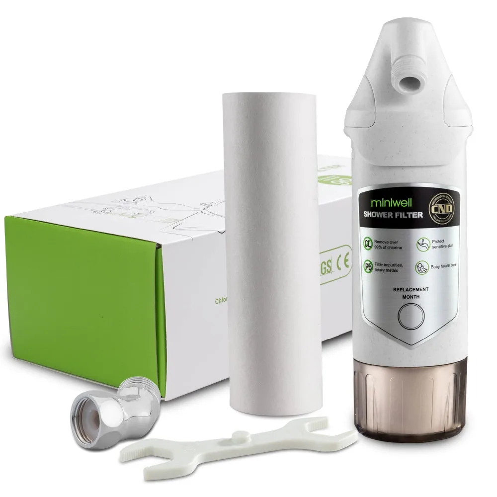 Shower Filter, multi-Stage Shower Water Filter with Replaceable Cartridge, Powerful Removes Chlorine, Fluoride, SulfurOdor
Shower Filter, multi-Stage Shower Water Filter with Replaceable Cartridge, Powerful Removes Chlorine, Fluoride, SulfurOdor