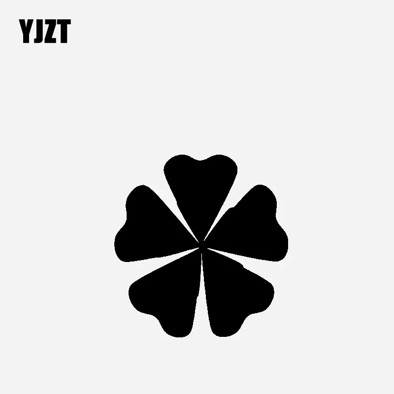 YJZT 14CM*14.7CM Car Sticker Vinyl Decal Pentapetal Decoration Black/Silver C23-0812
YJZT 14CM*14.7CM Car Sticker Vinyl Decal Pentapetal Decoration Black/Silver C23-0812