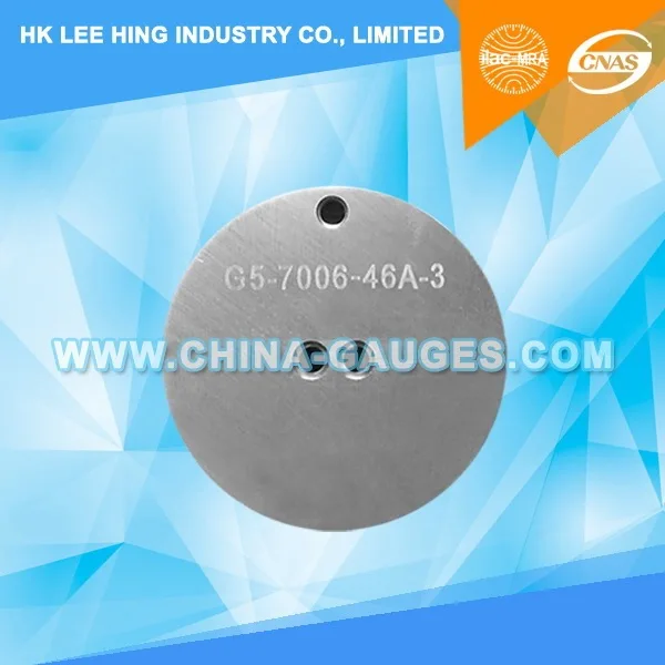 G5 Go Gauge for Bi-pin Cap on Finished Lamps 7006-46A-3 (Included ISO 17025 CNAS & ILAC Calibration Certificate)
G5 Go Gauge for Bi-pin Cap on Finished Lamps 7006-46A-3 (Included ISO 17025 CNAS & ILAC Calibration Certificate)