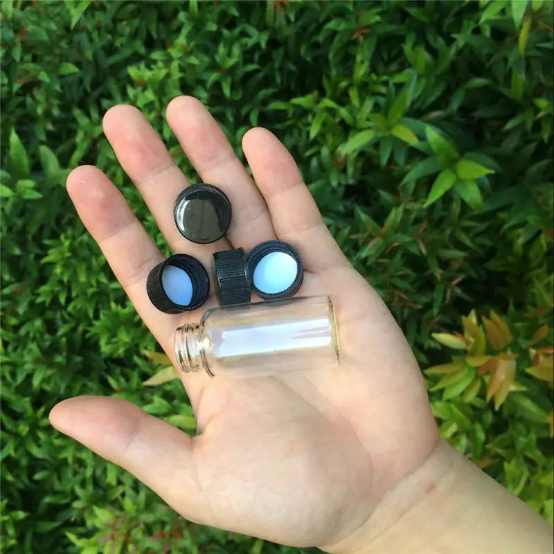 8ml 15ml 20ml 25ml Glass Bottles With Plastic Cap Black Screw Decorate Glass Vials Plastic Jars Bottles 50pcs Free Shipping
8ml 15ml 20ml 25ml Glass Bottles With Plastic Cap Black Screw Decorate Glass Vials Plastic Jars Bottles 50pcs Free Shipping