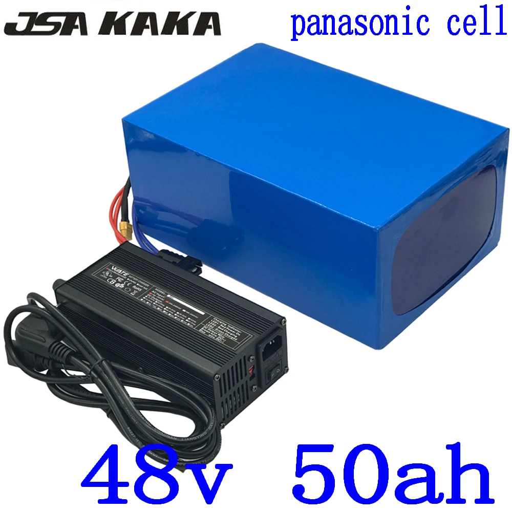 48V Battery 48V 60AH 50AH 40AH 30AH Electric Bike Lithium Battery 48V 1000W 2000W 3000W Ebike Scooter Battery Use Panasonic Cell
48V Battery 48V 60AH 50AH 40AH 30AH Electric Bike Lithium Battery 48V 1000W 2000W 3000W Ebike Scooter Battery Use Panasonic Cell