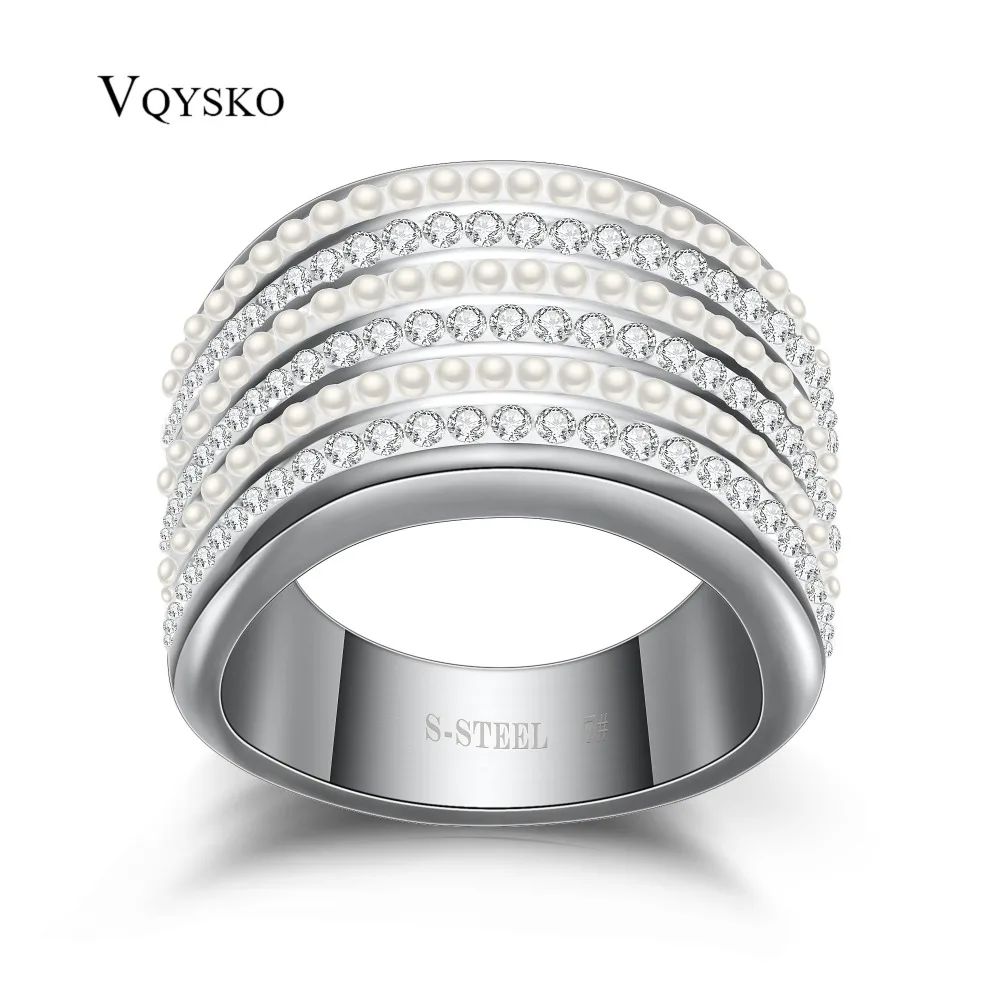 Top Quality Stainless steel Wedding Rings For Women 316L Stainless Steel Engagement Fashion Austrian Crystal Jewelry
Top Quality Stainless steel Wedding Rings For Women 316L Stainless Steel Engagement Fashion Austrian Crystal Jewelry