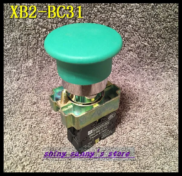 10Pcs/Lot XB2-BC31 1 NO Momentary Green Mushroom Head Push Button Switch N/O Brand New
10Pcs/Lot XB2-BC31 1 NO Momentary Green Mushroom Head Push Button Switch N/O Brand New