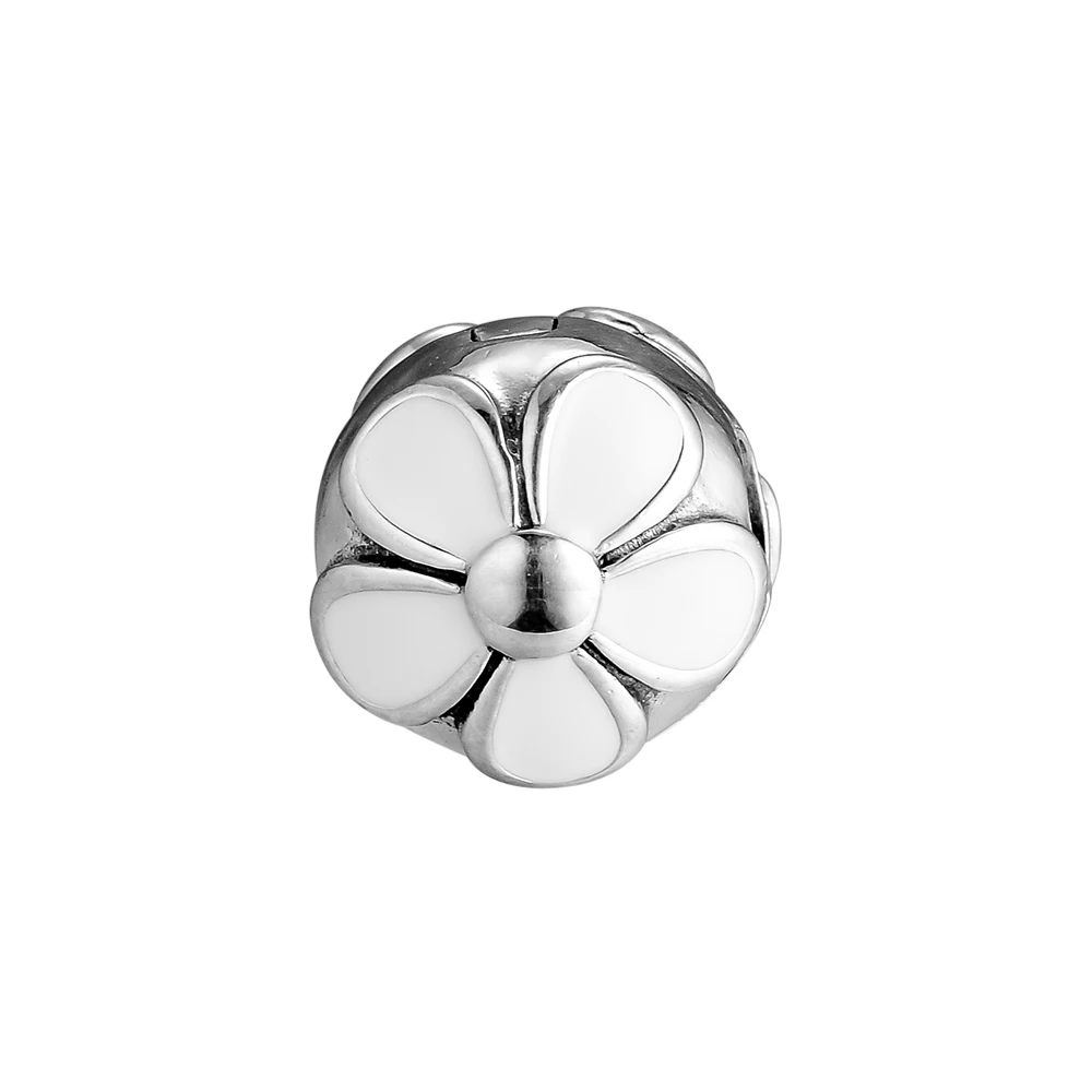 CKK 925 Sterling Silver Cherry Blossom, White Enamel Clip Charm Beads Fits Original Bracelets Jewelry Making
CKK 925 Sterling Silver Cherry Blossom, White Enamel Clip Charm Beads Fits Original Bracelets Jewelry Making