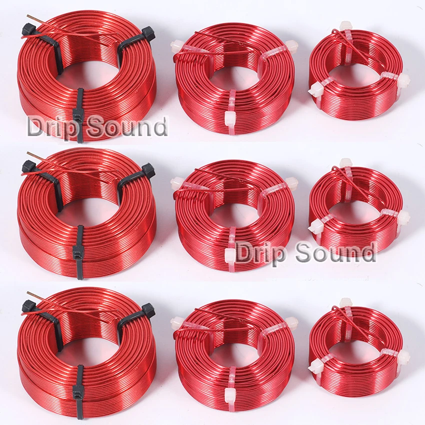 1pcs 0.6mm 1.3mH-2.5mH Audio Amplifier Speaker Crossover Inductor 4N Oxygen-Free Copper Wire Coil #Red
1pcs 0.6mm 1.3mH-2.5mH Audio Amplifier Speaker Crossover Inductor 4N Oxygen-Free Copper Wire Coil #Red