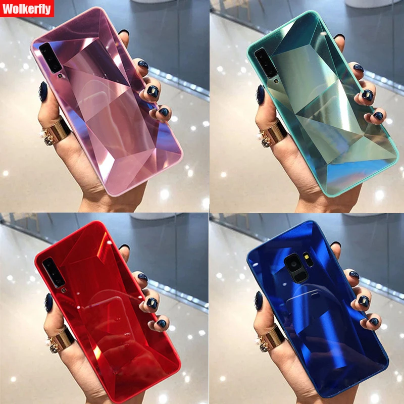 mirror 3d diamond back cover for huawei p40 lite p20 pro p30 lite p smart y9 y6 y7 prime 2019 mate 10 20 lite honor 10i 20 case
mirror 3d diamond back cover for huawei p40 lite p20 pro p30 lite p smart y9 y6 y7 prime 2019 mate 10 20 lite honor 10i 20 case