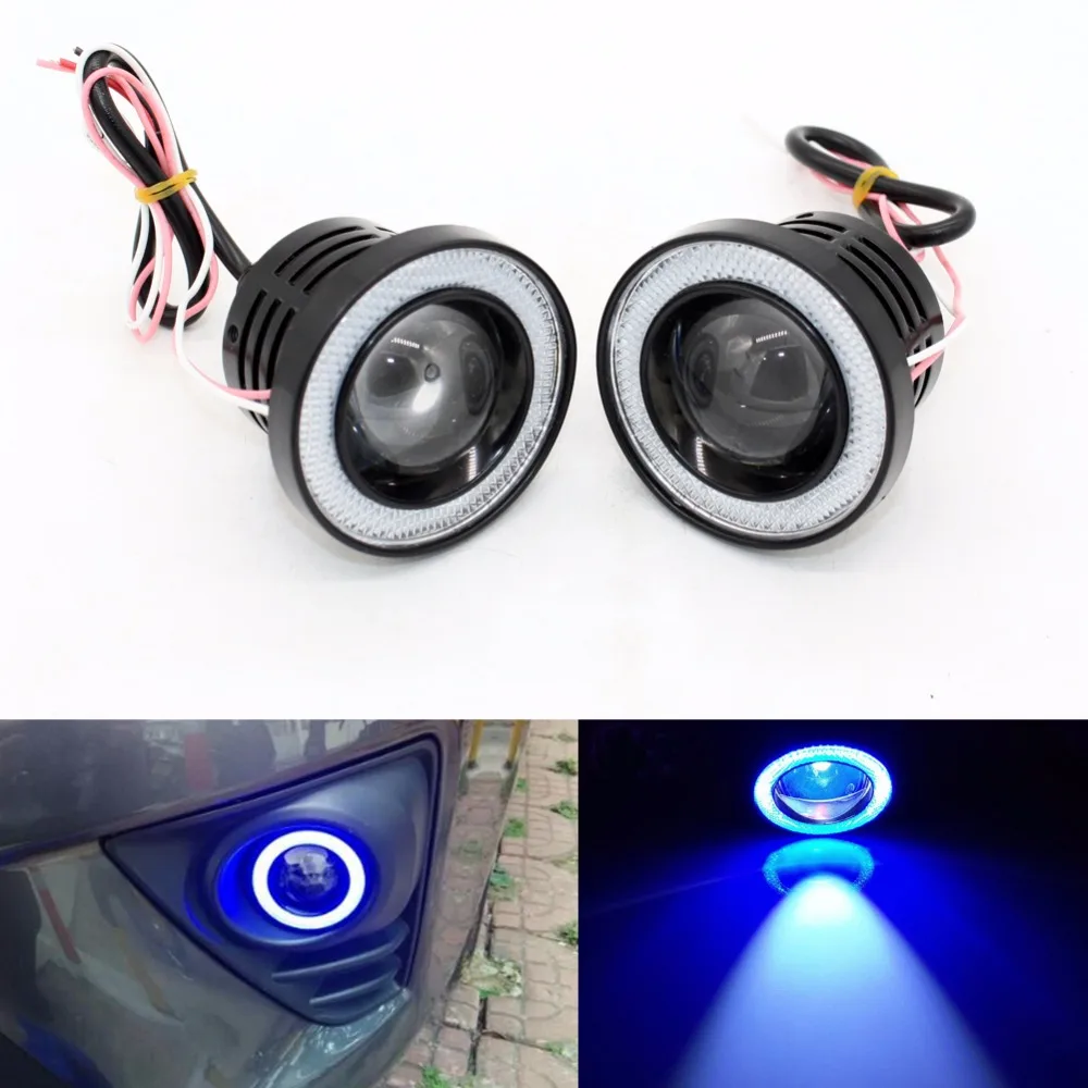 3.5 inch Car Universal COB LED Angel Eyes Light Fog Lamp W/ Lens Auto DRL Driving Light Daytime Running Lights Blue 30W 1200LM
3.5 inch Car Universal COB LED Angel Eyes Light Fog Lamp W/ Lens Auto DRL Driving Light Daytime Running Lights Blue 30W 1200LM