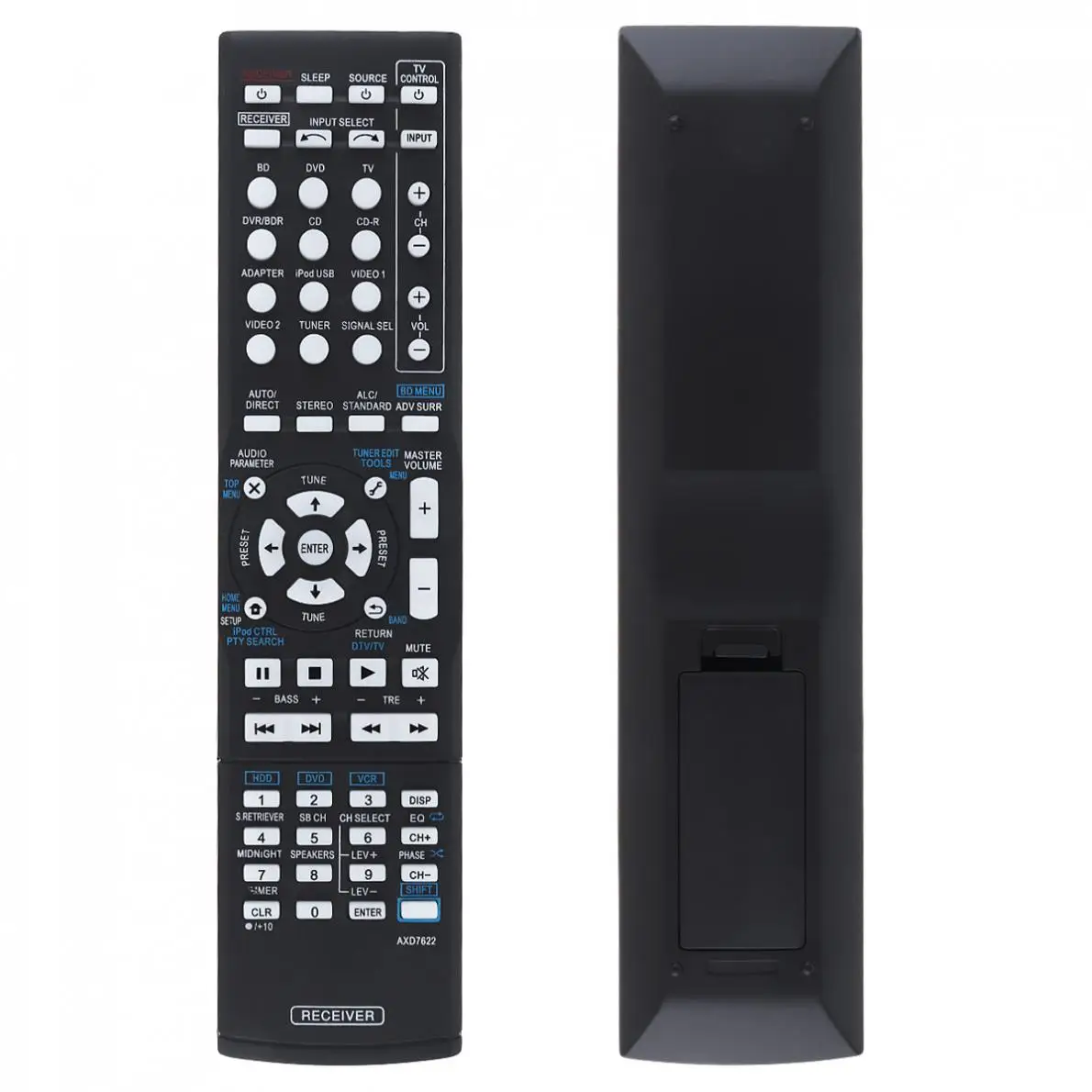 Replacement IR and 433MHZ Remote Control with Long Control Distance Suitable for Pioneer VSX-521 AXD7660 VSX-422-K AXD7662
Replacement IR and 433MHZ Remote Control with Long Control Distance Suitable for Pioneer VSX-521 AXD7660 VSX-422-K AXD7662
