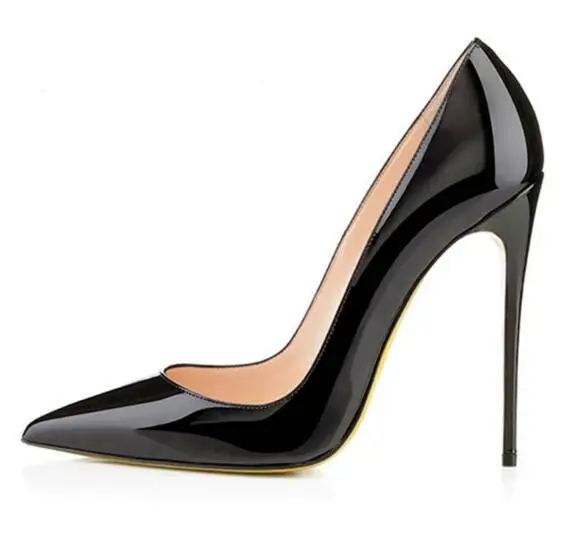 Woman High Heels Pumps Wedding Bridal Shoes Black Heels Women Shoes black patent leather pointed toe Stilettos high heel
Woman High Heels Pumps Wedding Bridal Shoes Black Heels Women Shoes black patent leather pointed toe Stilettos high heel