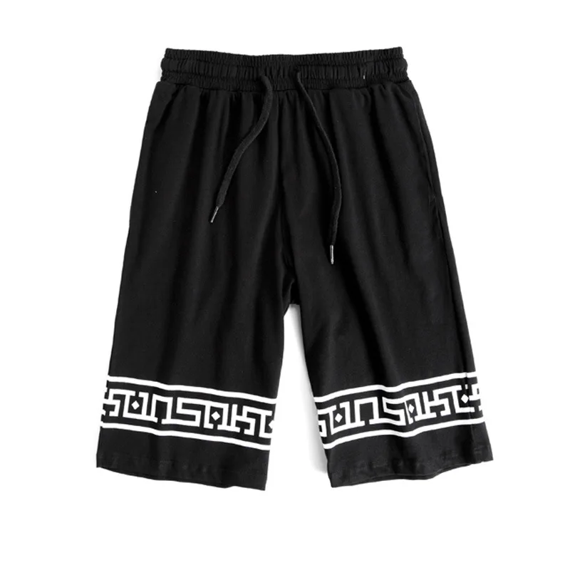 Мужские повседневные шорты в стиле Харадзюку летние спортивные хип-хоп большие