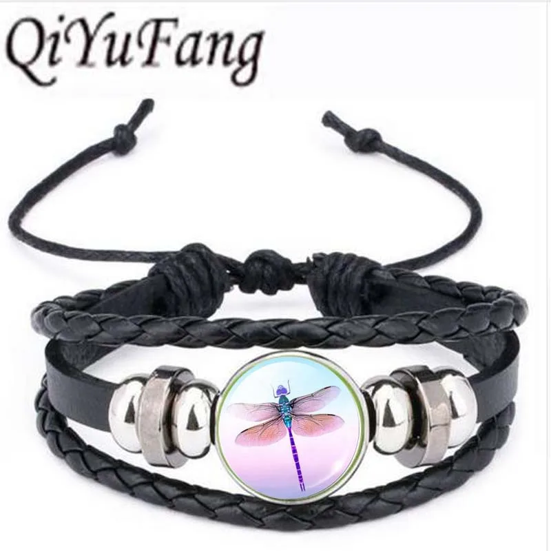 Qiyufang Pretty Cute Dragonfly Crystal Cabochon Bracelet Bangle steel Color Collar Bracelet Bangle For Women Elegant Jewelry
Qiyufang Pretty Cute Dragonfly Crystal Cabochon Bracelet Bangle steel Color Collar Bracelet Bangle For Women Elegant Jewelry