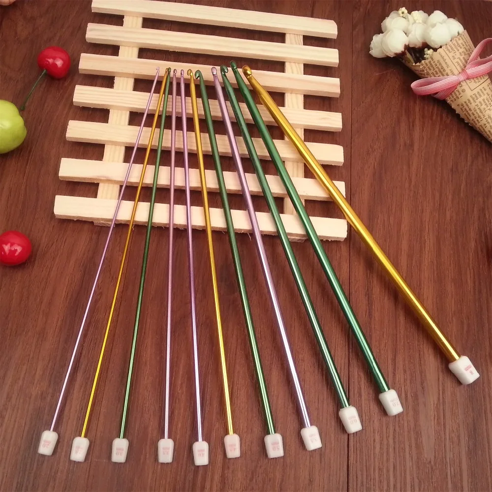 Free Shipping 27cm Colorful aluminous Afghan crochet hook 11pcs size 2.0-8.0mm for DIY knitting hand crafts
Free Shipping 27cm Colorful aluminous Afghan crochet hook 11pcs size 2.0-8.0mm for DIY knitting hand crafts
