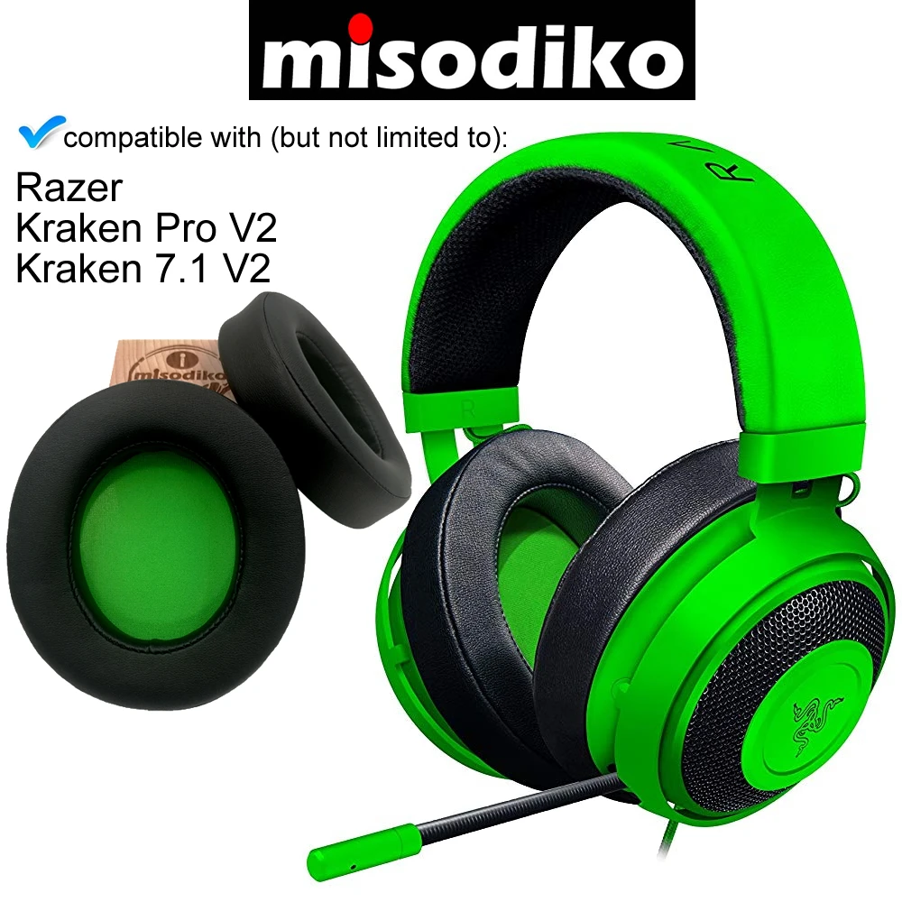 Misodiko Сменные овальные амбушюры Подушка-для Razer Kraken Pro V2/Kraken 7,1 V2 игровая гарнитура, наушники ремонт амбушюры
Misodiko Сменные овальные амбушюры Подушка-для Razer Kraken Pro V2/Kraken 7,1 V2 игровая гарнитура, наушники ремонт амбушюры
