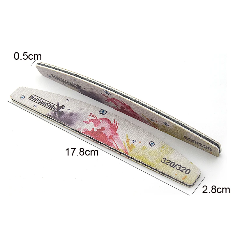 60pcs/lot 320/320 Nail File Printing Art Nail Sanding Buffer Polish Blocks Professional Plastic Manicure Tools For Finger Care
60pcs/lot 320/320 Nail File Printing Art Nail Sanding Buffer Polish Blocks Professional Plastic Manicure Tools For Finger Care