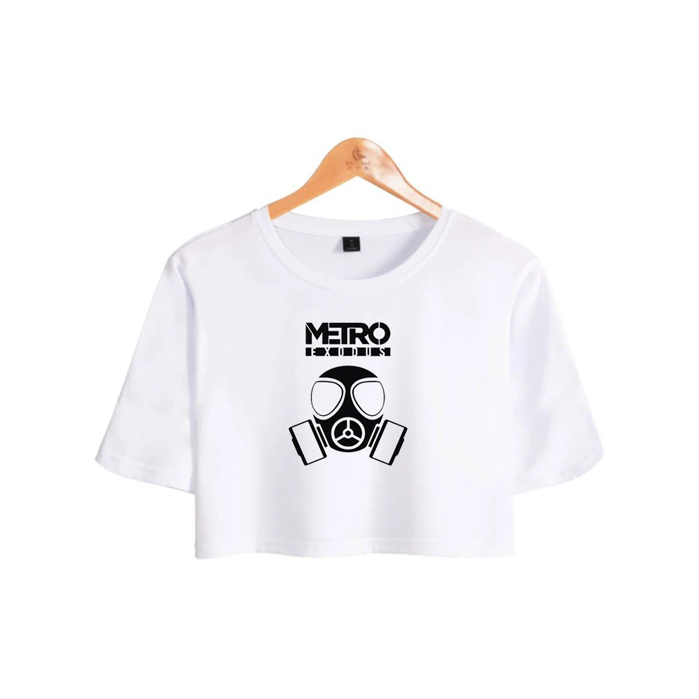 Metro Exodus Fashion Printed Women Crop Tops Summer Short Sleeve Tshirts 2019 New Arrival Hot Sale Casual Streetwear T Shirts
Metro Exodus Fashion Printed Women Crop Tops Summer Short Sleeve Tshirts 2019 New Arrival Hot Sale Casual Streetwear T Shirts