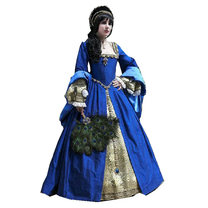 Historical Customer-made 17 Century Vintage Costumes Renaissance Dress Steampunk dresses Gothic Cosplay Halloween Dresses C-1189
Historical Customer-made 17 Century Vintage Costumes Renaissance Dress Steampunk dresses Gothic Cosplay Halloween Dresses C-1189